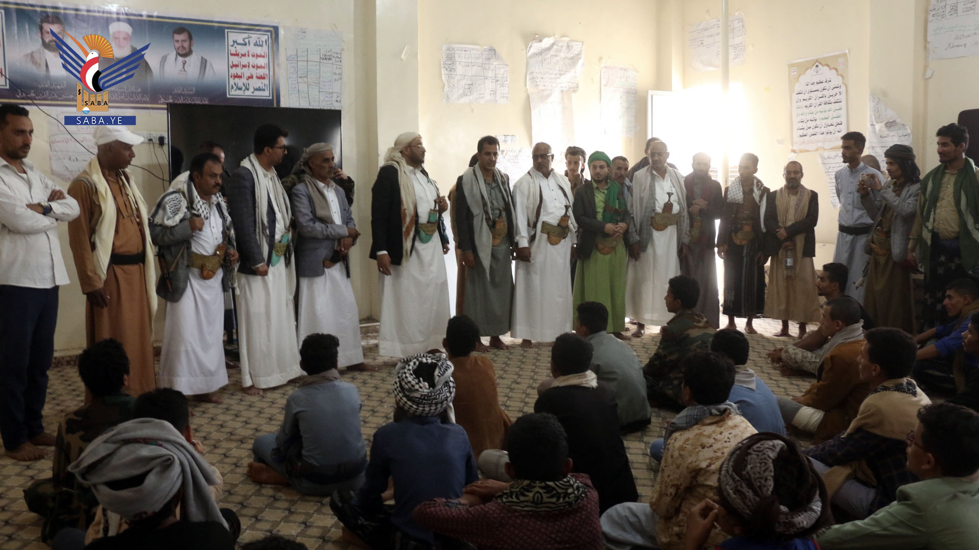 المساوى يدشن العام الدراسي الجديد بمدرسة شهيد القرآن في الجند