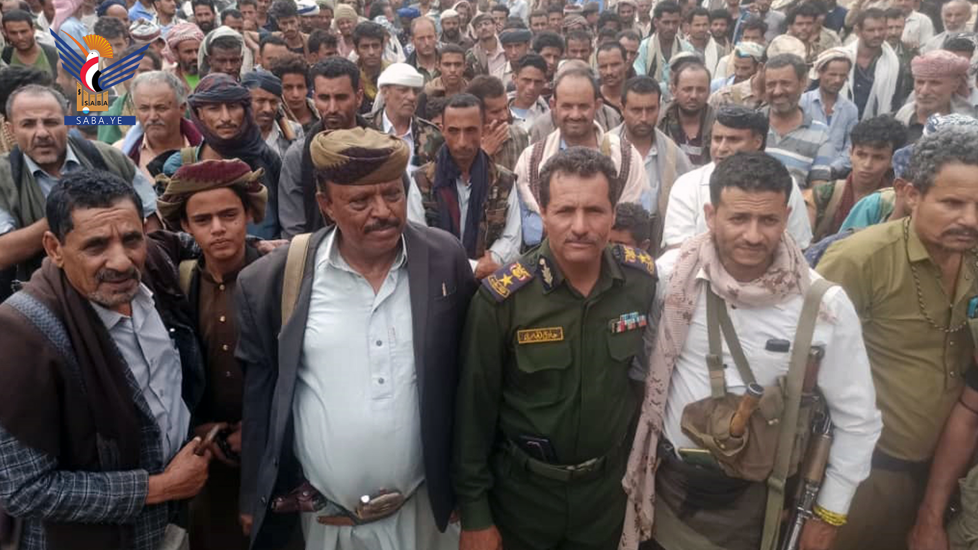 مسيرات حاشدة في الضالع تحت شعار "مع غزة ..جبهات الإسناد ثبات وجهاد "