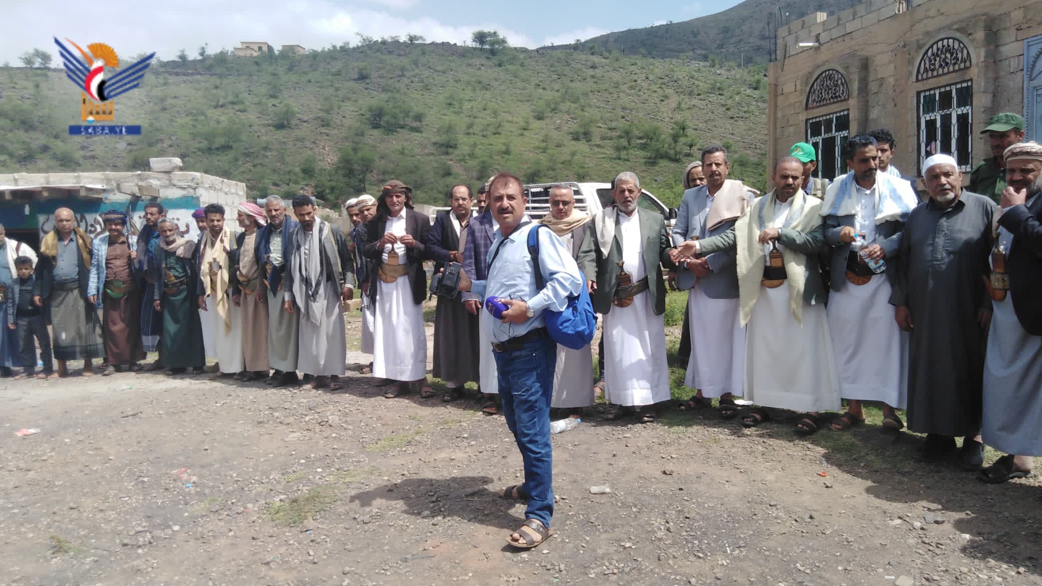 وقفة بمديرية الرضمة بإب نصرةً لغزة وتأييداً لعمليات القوات المسلحة اليمنية