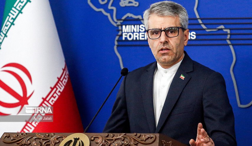 "بقائي" ينتقد موقف ألمانيا من الهجوم "الإسرائيلي" على إيران