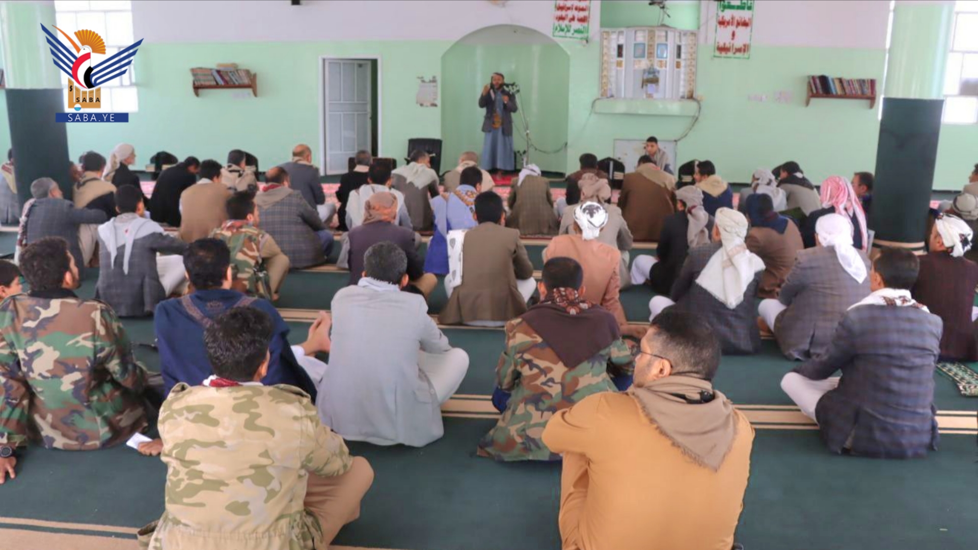 لقاء لعلماء وخطباء حبيش بإب يؤكد أهمية توحيد الصف لمواجهة أمريكا وإسرائيل