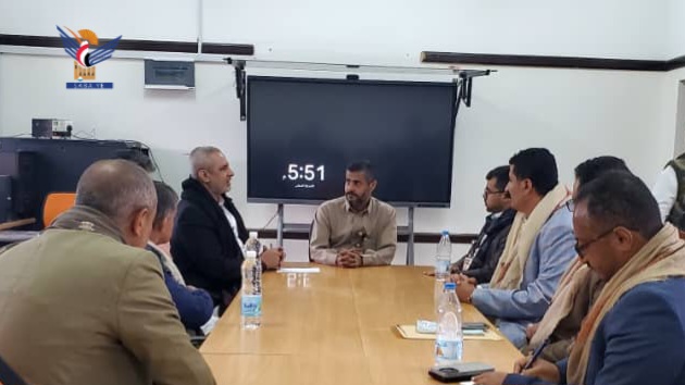 مناقشة الوضع التمويني لمادة الغاز وتلمس احتياجات المواطنين في ذمار