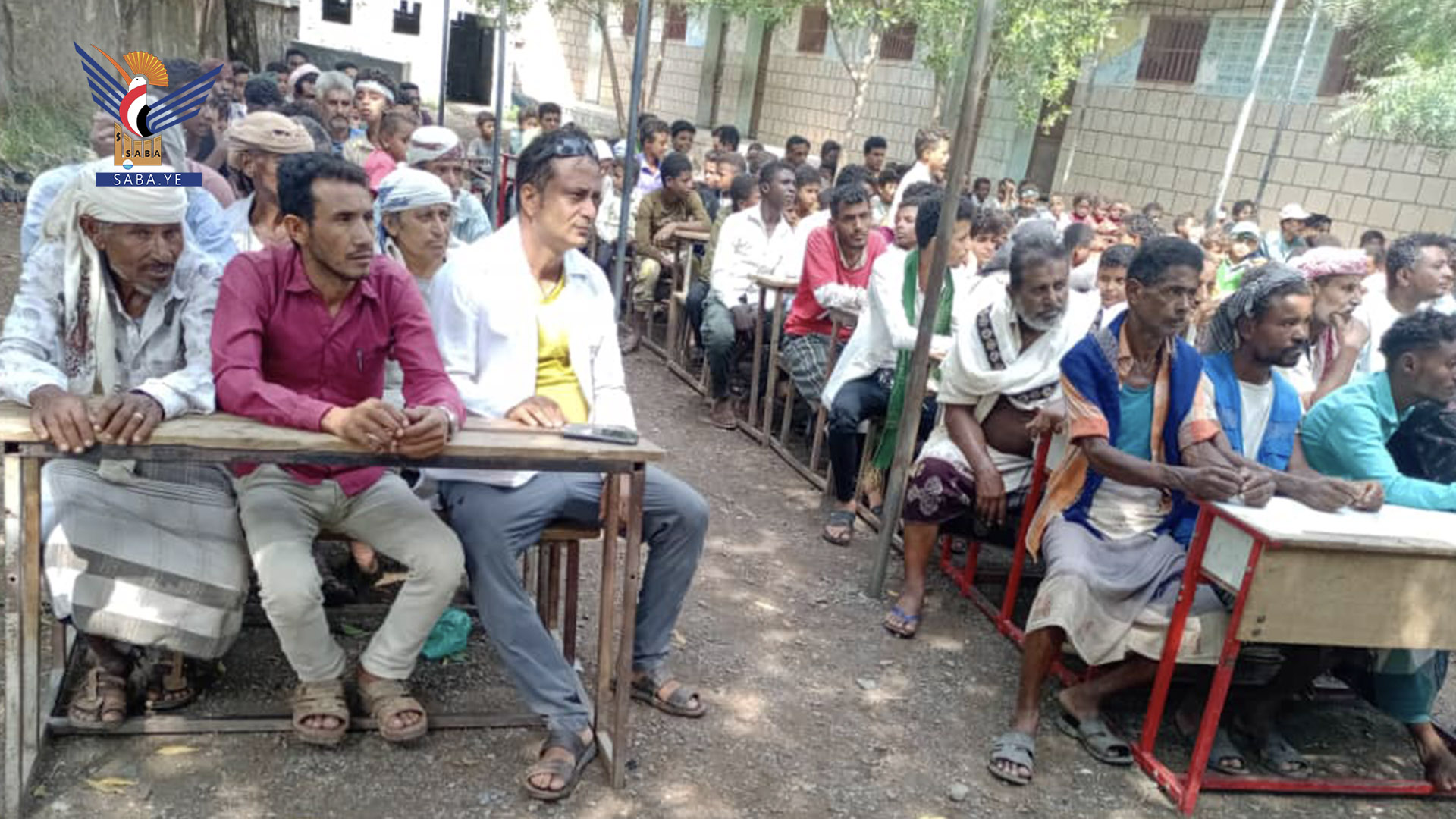 فعالية بعزلة دير الشريف بني سعد في المحويت بذكرى المولد النبوي