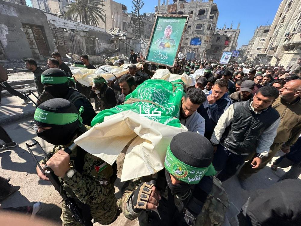 القسام تشيع 40 شهيدًا ارتقوا خلال معركة "الطوفان"