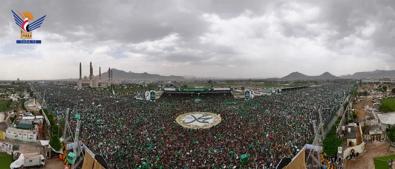 ساحة ميدان السبعين والشوارع المحيطة بها تكتظ بالحشود المحمدية