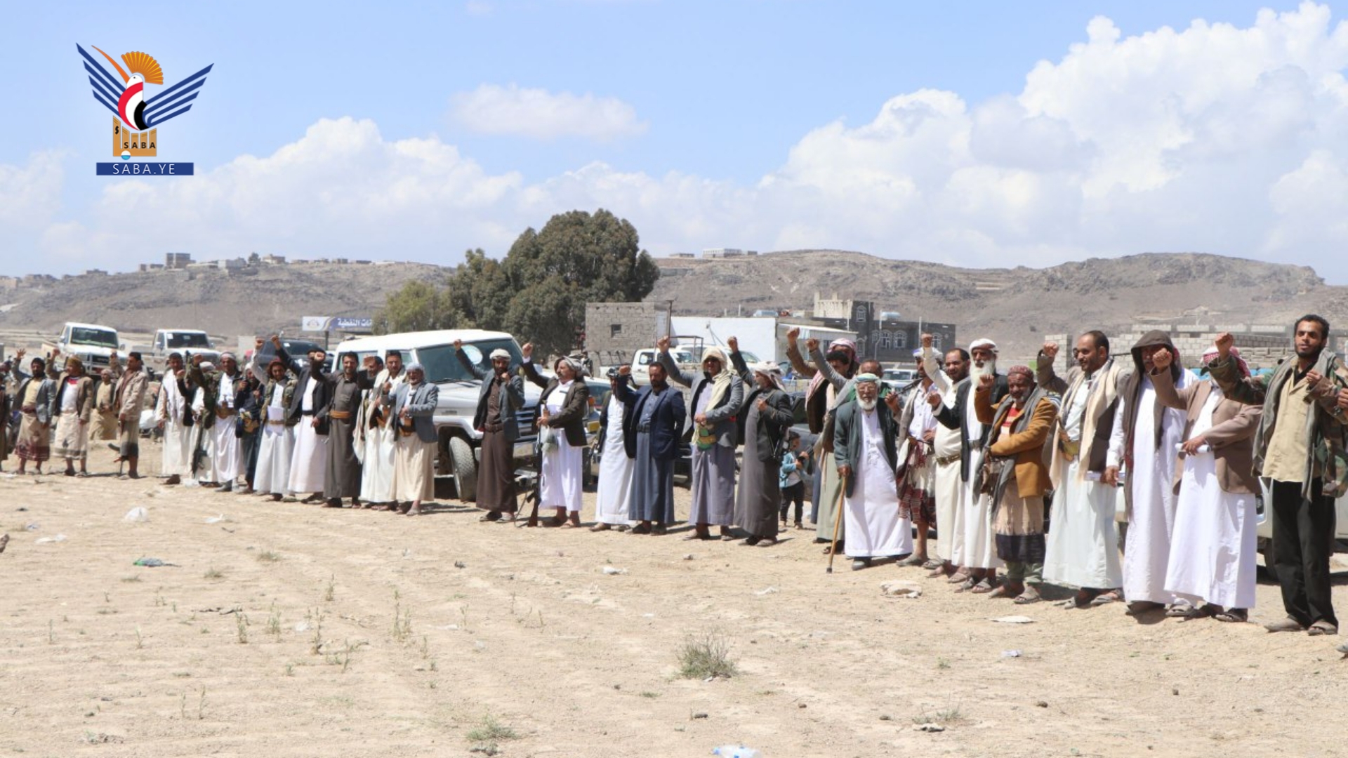 ذمار.. قبائل ميفعة عنس تعلن النفير والجهوزية لمواجهة العدوان الأمريكي