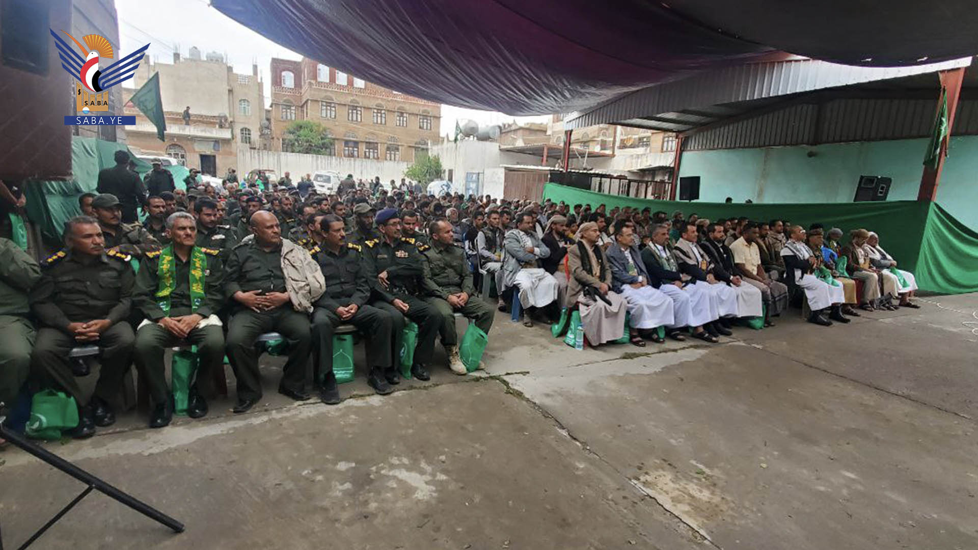 فعالية لإدارة أمن المنطقة الغربية في مديرية معين بأمانة العاصمة بذكرى المولد النبوي