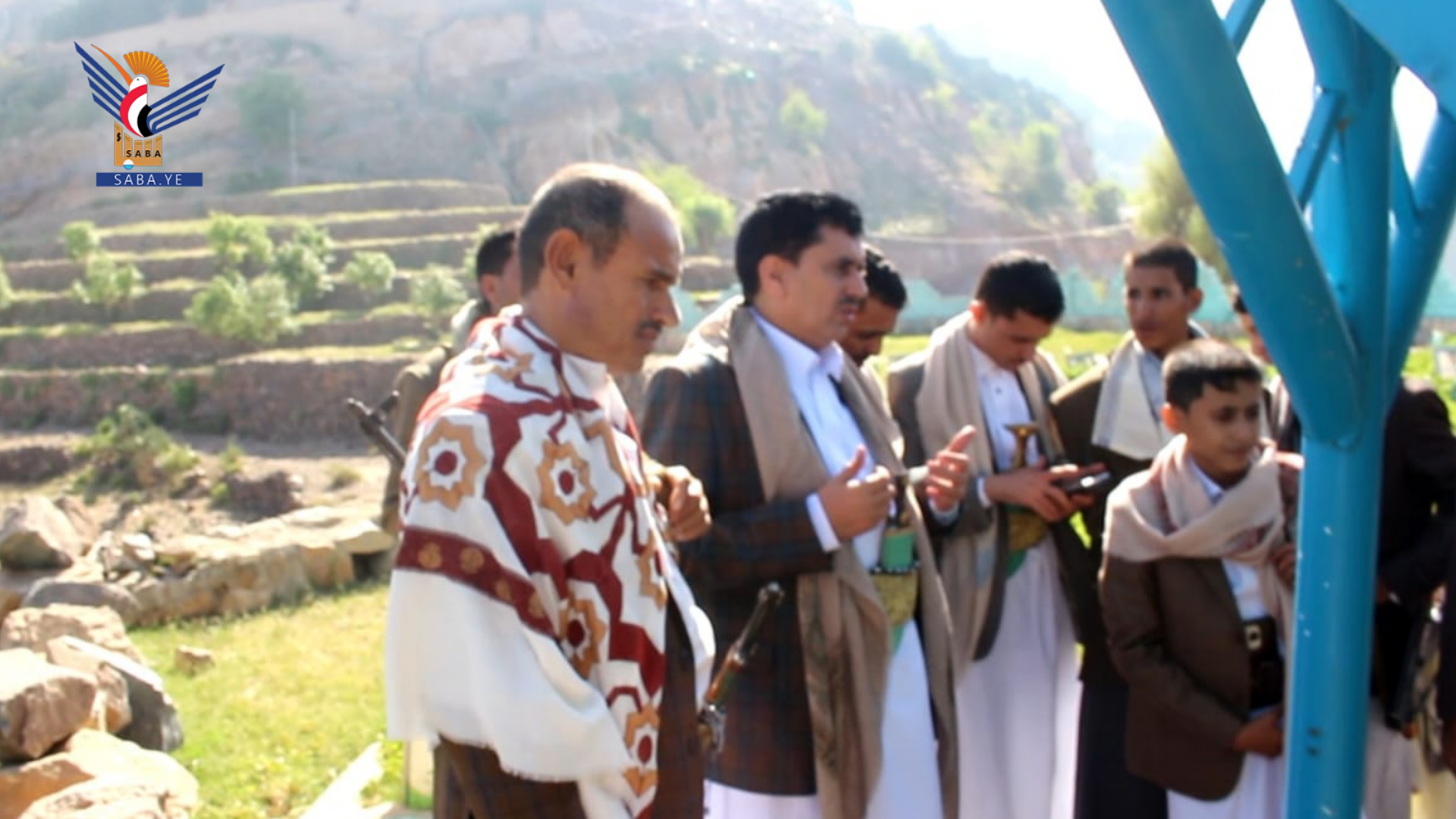 رئيس مؤسسة الأسمنت يطّلع على أحوال المرابطين بإدارة أمن السودة ويزور روضة الشهداء بعمران