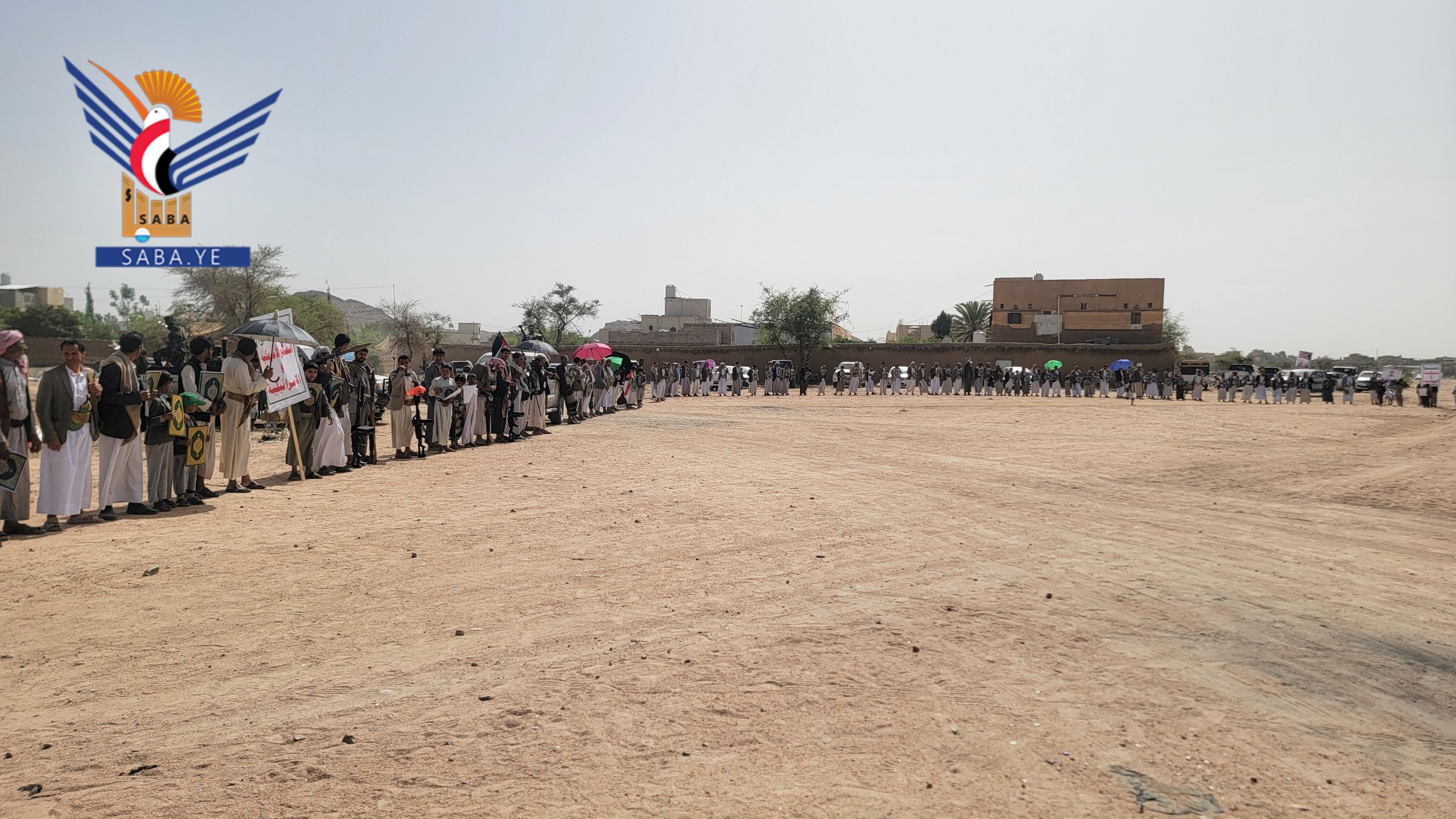 وقفة لأبناء عزلتي الطلح وآل الصيفي في صعدة تأكيداً للثبات والجاهزية