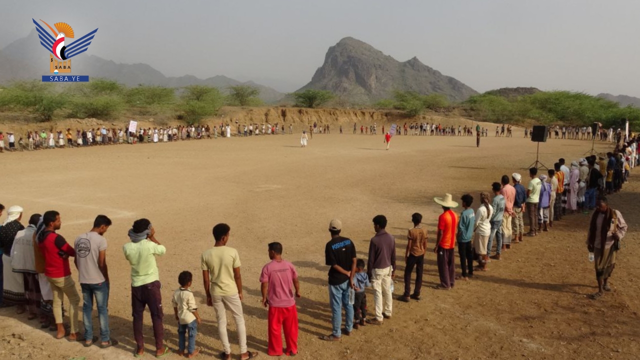 وقفتان في القناوص والزيدية بالحديدة إعلاناً للنفير العام  