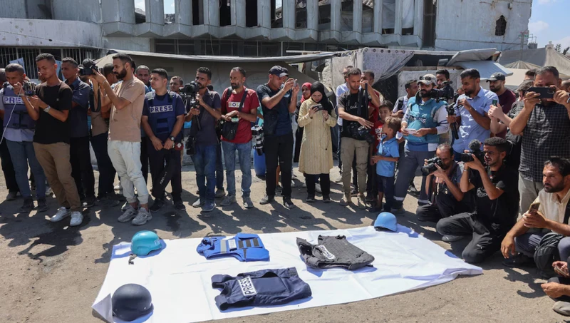 "حماية الصحفيين الفلسطينيين": مذبحة مستمرة تطال الصحفيين بغزة في عامها الثالث من الإبادة