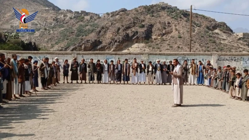 وقفات قبلية في الحيمة الخارجية بمحافظة صنعاء تأكيدًا للجهوزية وثبات الموقف