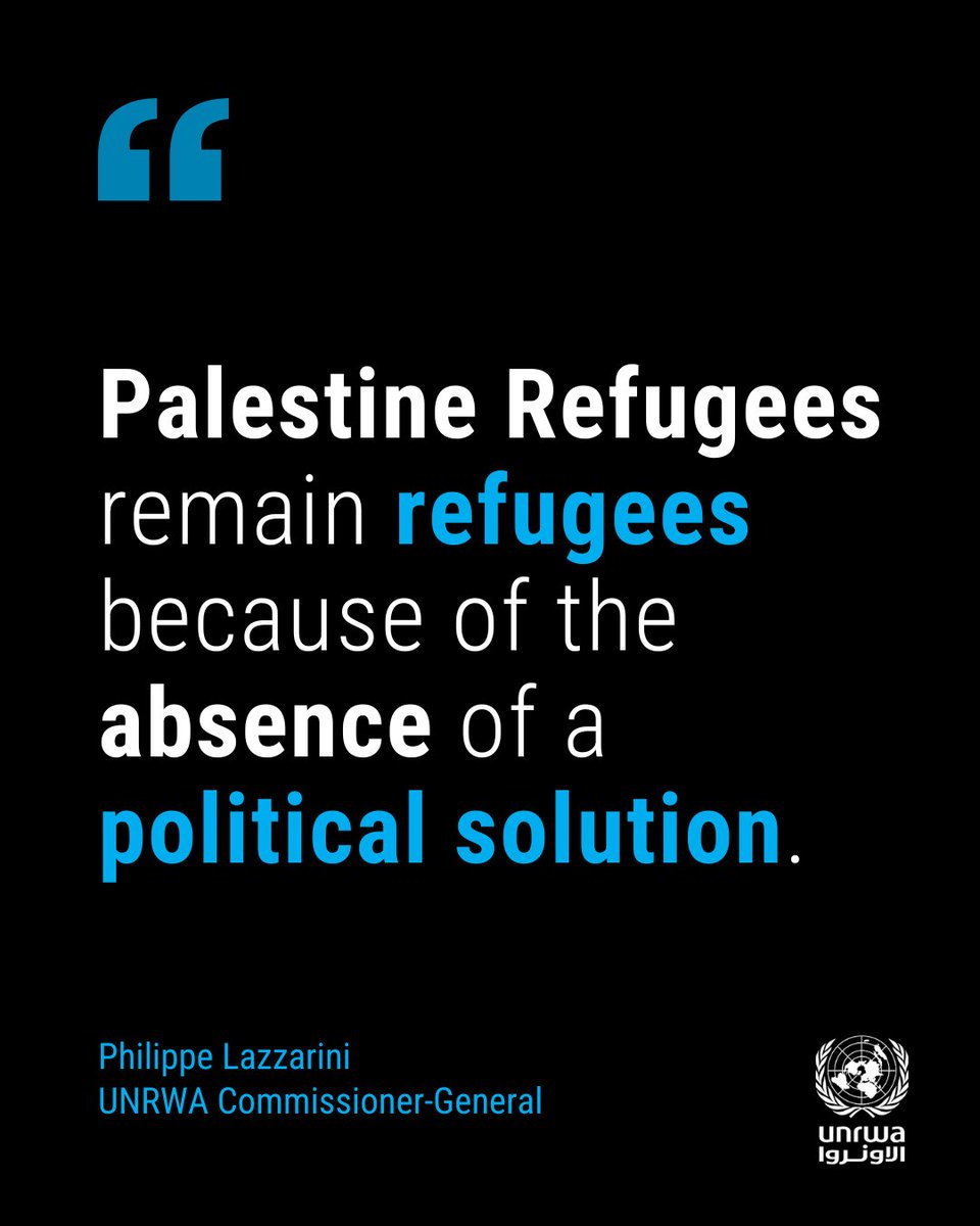 "أونروا”: استمرار محنة اللاجئين الفلسطينيين نتيجة لغياب حل دولي عادل لقضيتهم