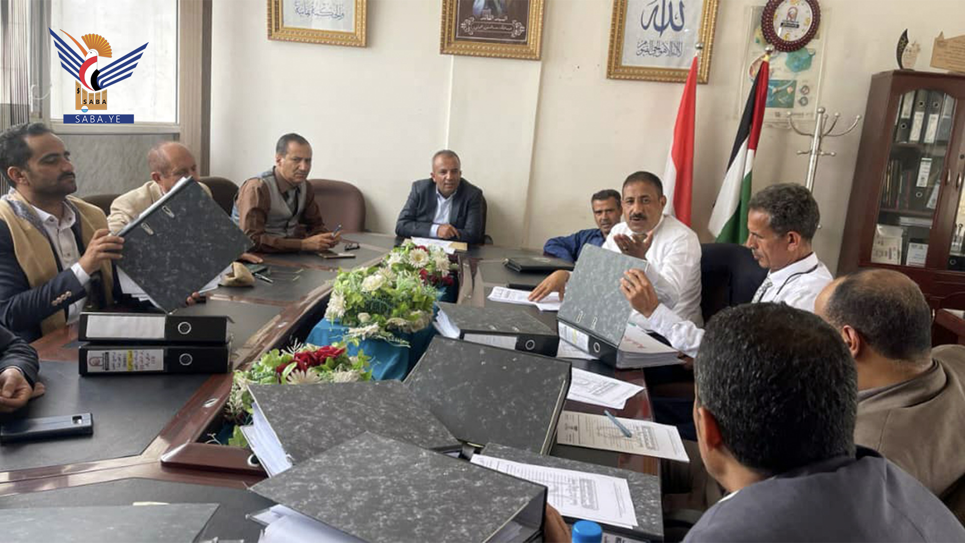 مناقشة مستوى الإنجاز في عملية التقييم الذاتي بكلية الطب بجامعة عمران