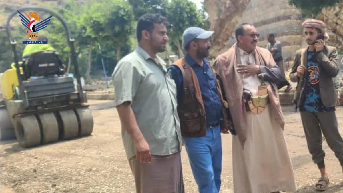 تدشين مشروع المرحلة الثانية من ترميم وسفلتة الخط الدائري الجنوبي بالمحويت