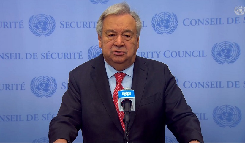 غوتيريش يدعو لوقف إطلاق النار بغزة ويطالب بالتحقيق بمقتل موظفي الإغاثة