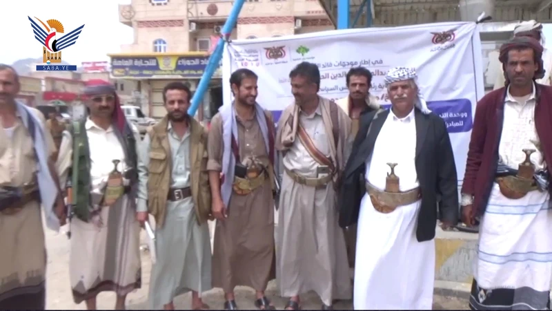 تدشين توزيع كمية من مادتي الديزل والاسمنت لدعم مشاريع المبادرات المجتمعية بمأرب