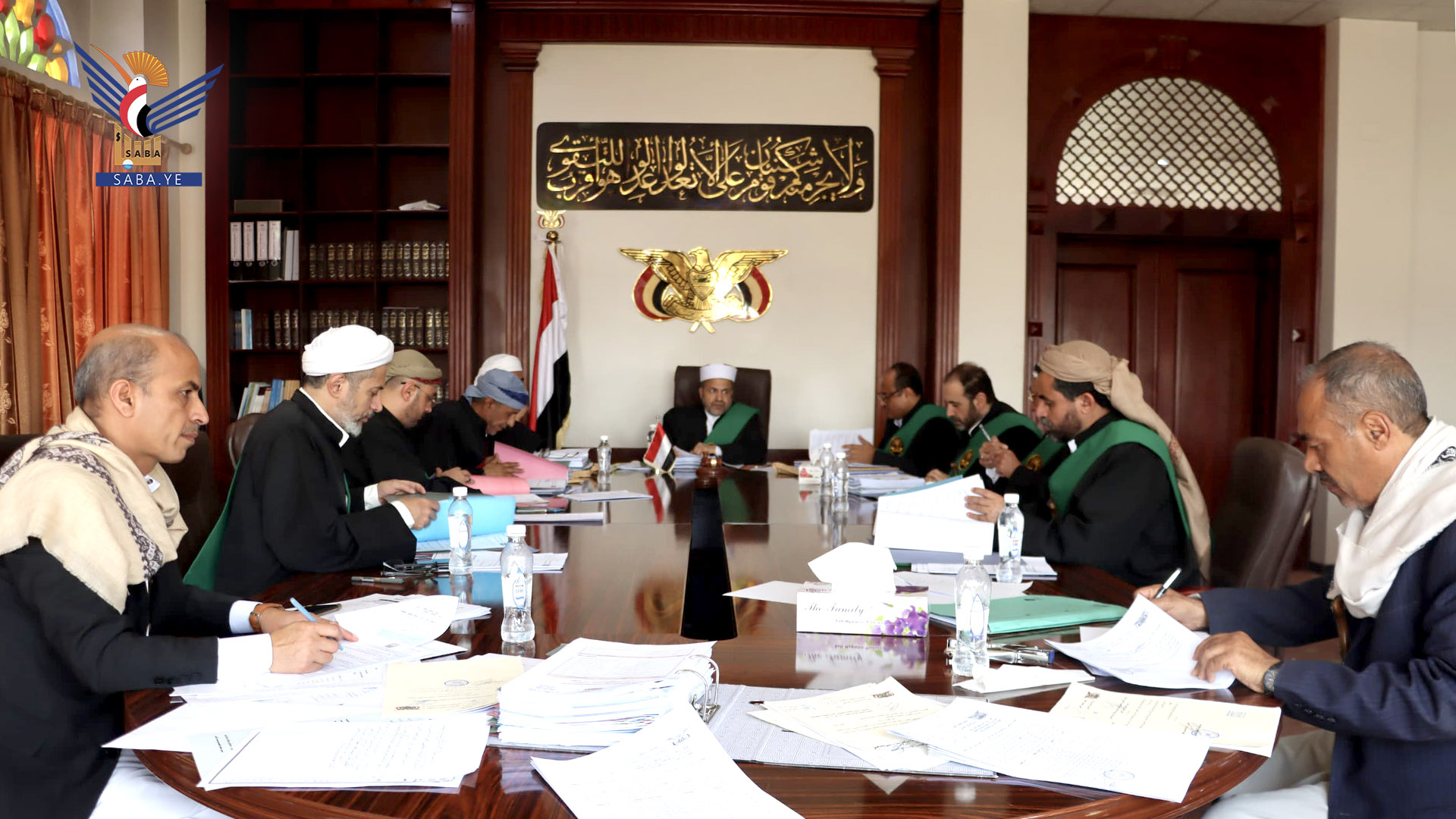 مجلس القضاء ينظر في عدد من تظلمات أعضاء السلطة القضائية