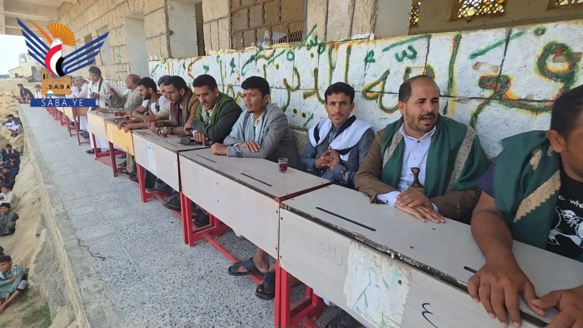 فعالية ووقفة في شدا بصعدة بذكرى المولد النبوي الشريف