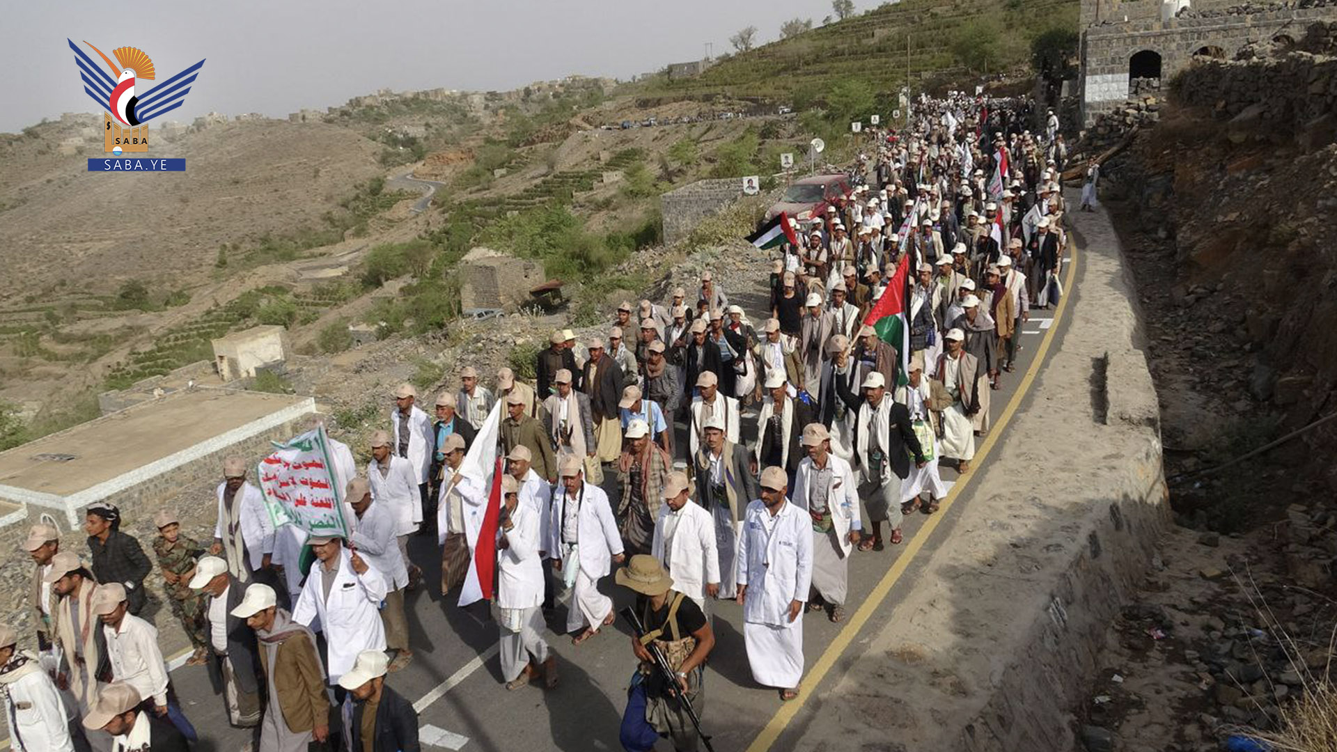  حجة.. عرض شعبي لأكثر من 1500 مقاتل في الشاهل