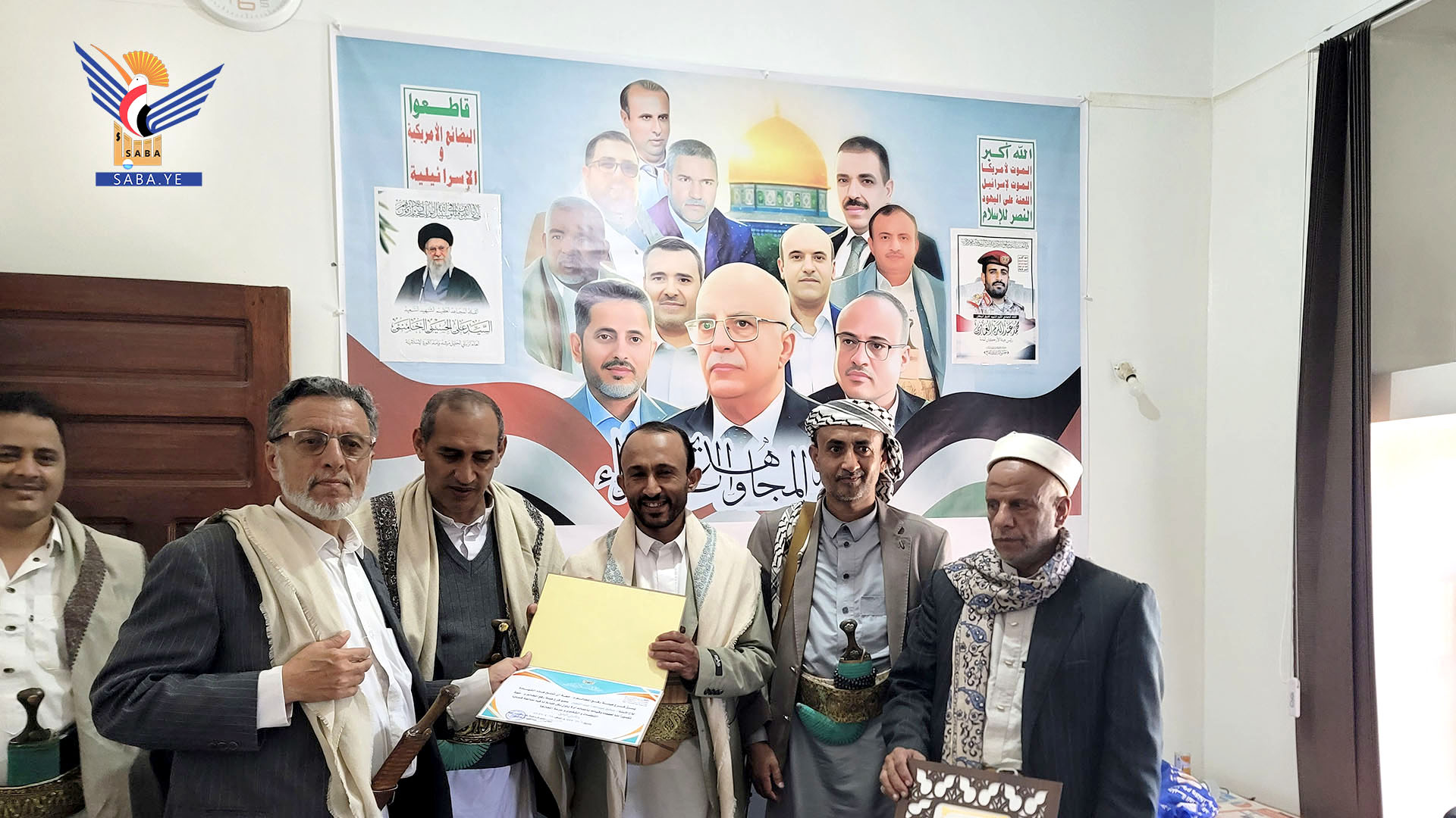 هيئة رفع المظالم في حجة تُكرّم مسؤول التعبئة بالمحافظة