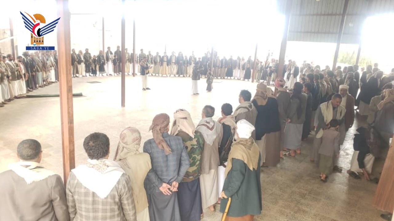 وقفات حاشدة بالمحويت تأكيداً على الثبات والجهوزية في مواجهة الأعداء