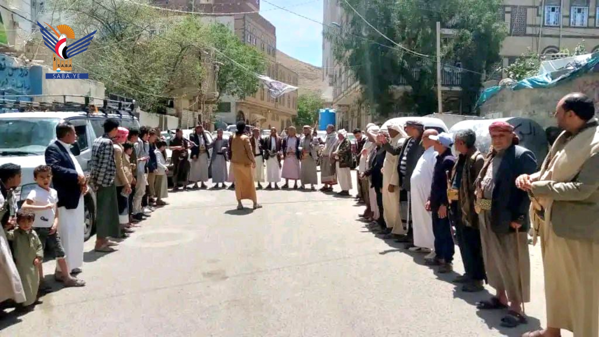 أمانة العاصمة.. أبناء مديرية السبعين يعلنون النفير والبراءة من الخونة