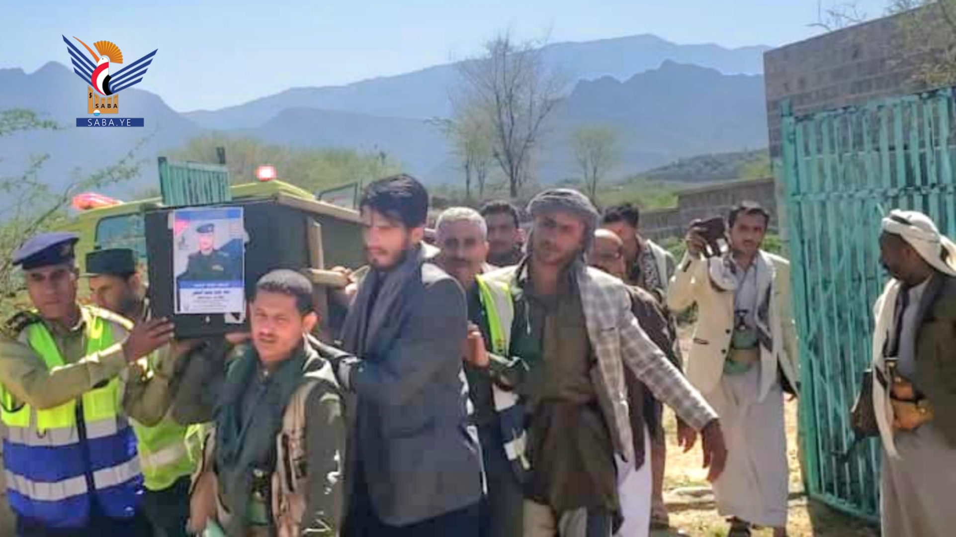 تشييع جثمان الشهيد سعد السلفي في السلفية بريمة