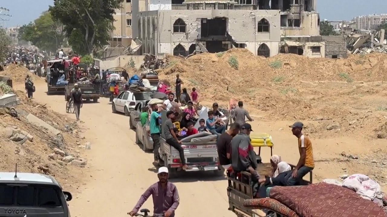 جيش العدو الصهيوني يُطالب سكان "مدينة حمد" في خانيونس بالإخلاء الفوري