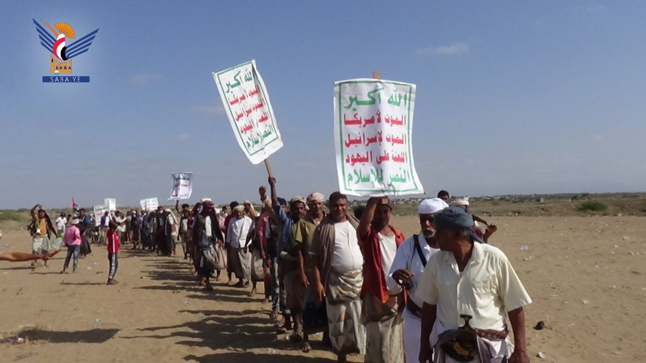 الحديدة.. أمسية ومسير شعبي بمديرية السخنة احياء لذكرى سنوية شهيد القرآن