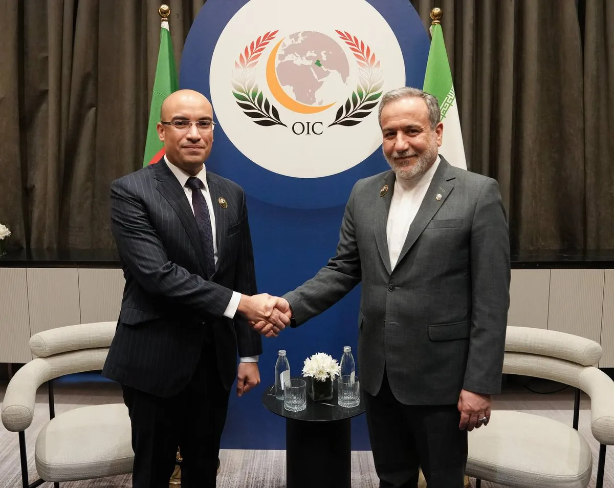 عراقجي يبحث مع نظيره الجزائري العلاقات الثنائية والقضية الفلسطينية