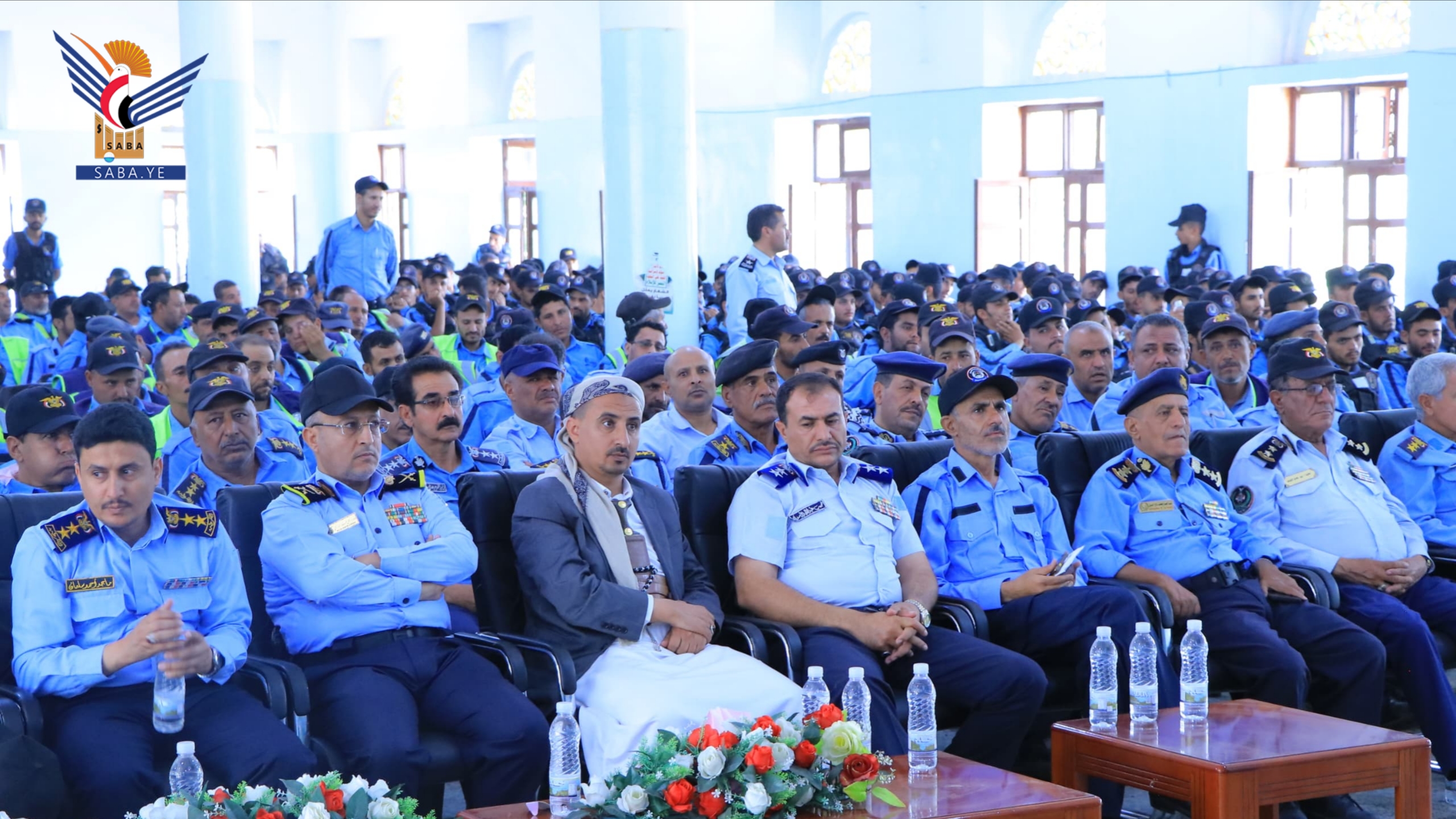 شرطة المرور تقيم فعالية بذكرى استشهاد الإمام الحسين عليه السلام