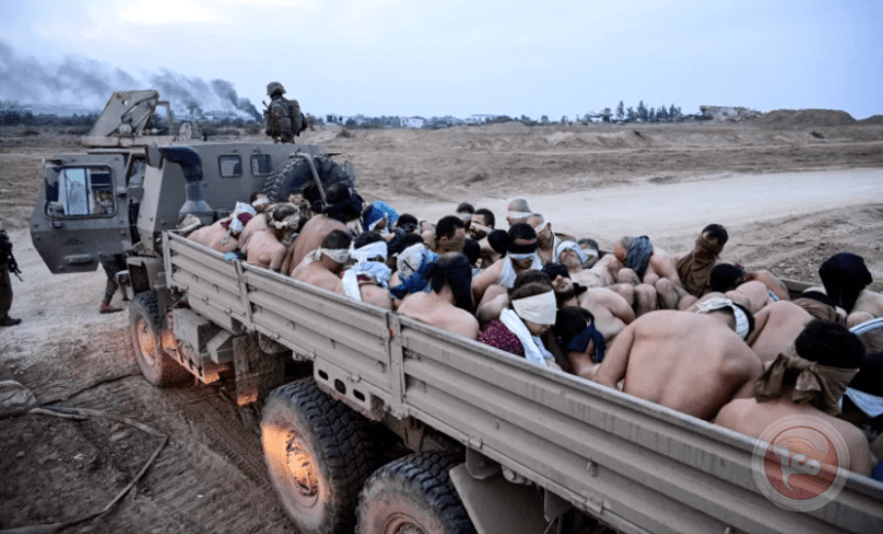 "مركز فلسطين": العدو الصهيوني اعتقل أكثر من عشرة آلاف مواطن بغزة