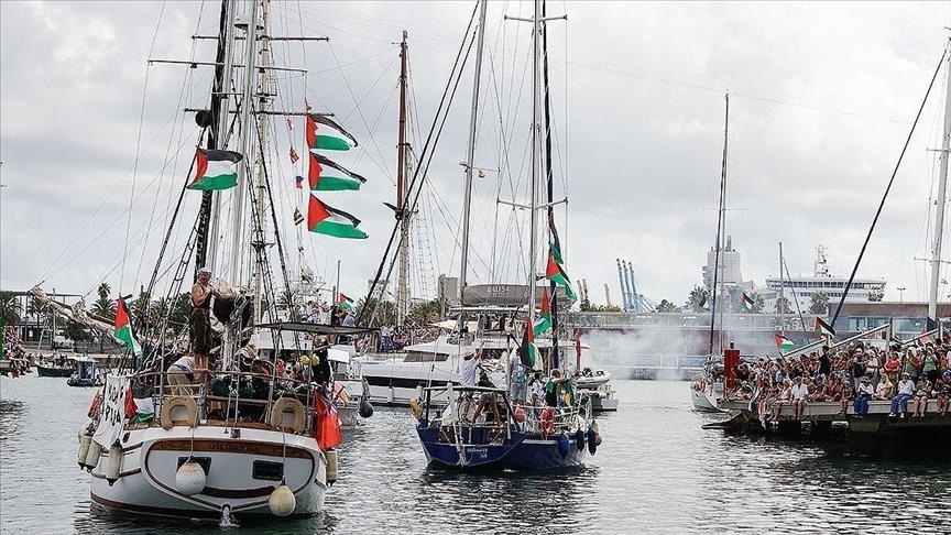 أسطول الصمود يعلن انطلاقه من تونس لغزة غداً ومقررون أمميون يدعون "إسرائيل" لوقف تهديداتها