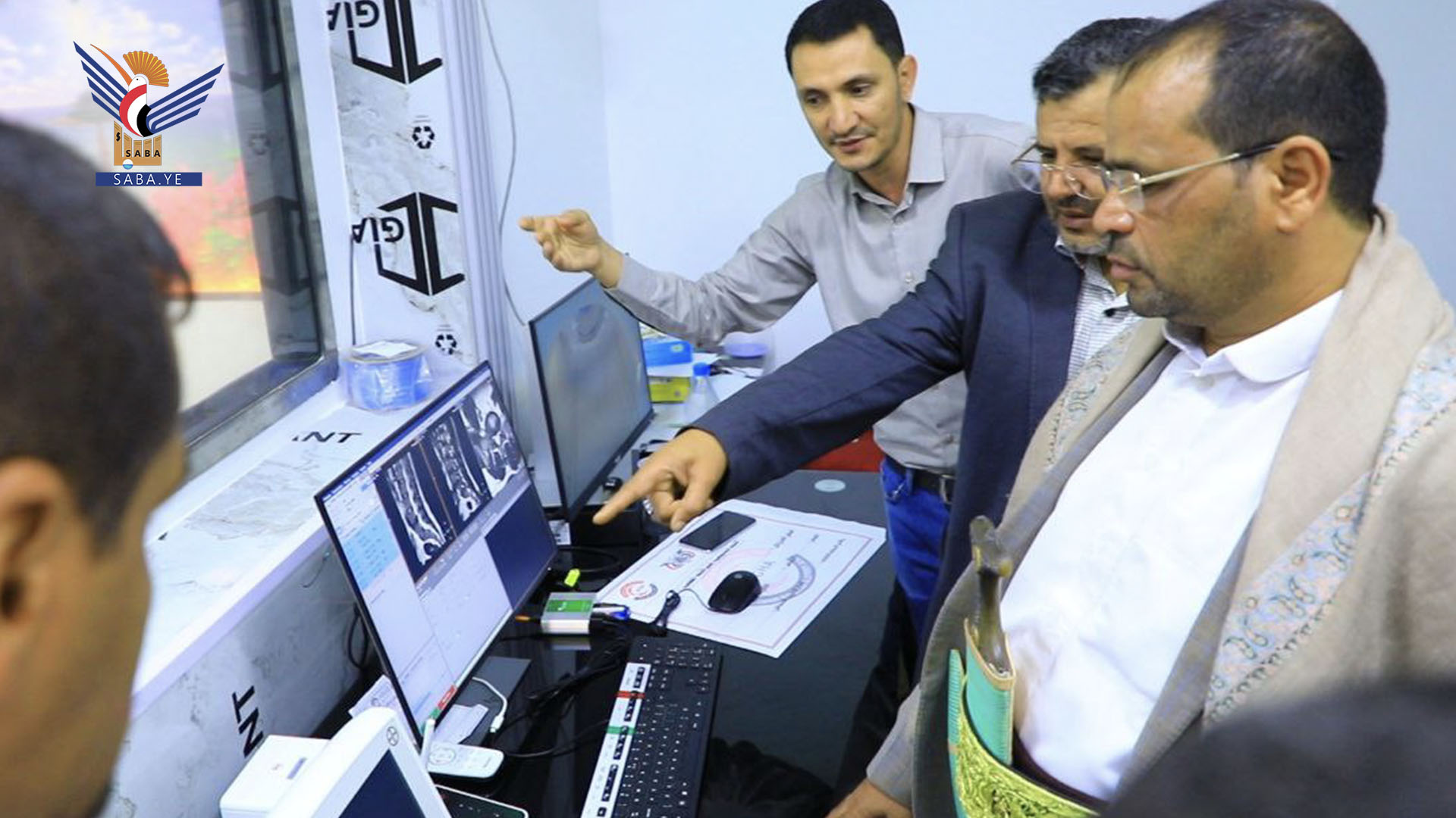 افتتاح وحدة الرنين المغناطيسى بهيئة المستشفى الجمهوري بصعدة