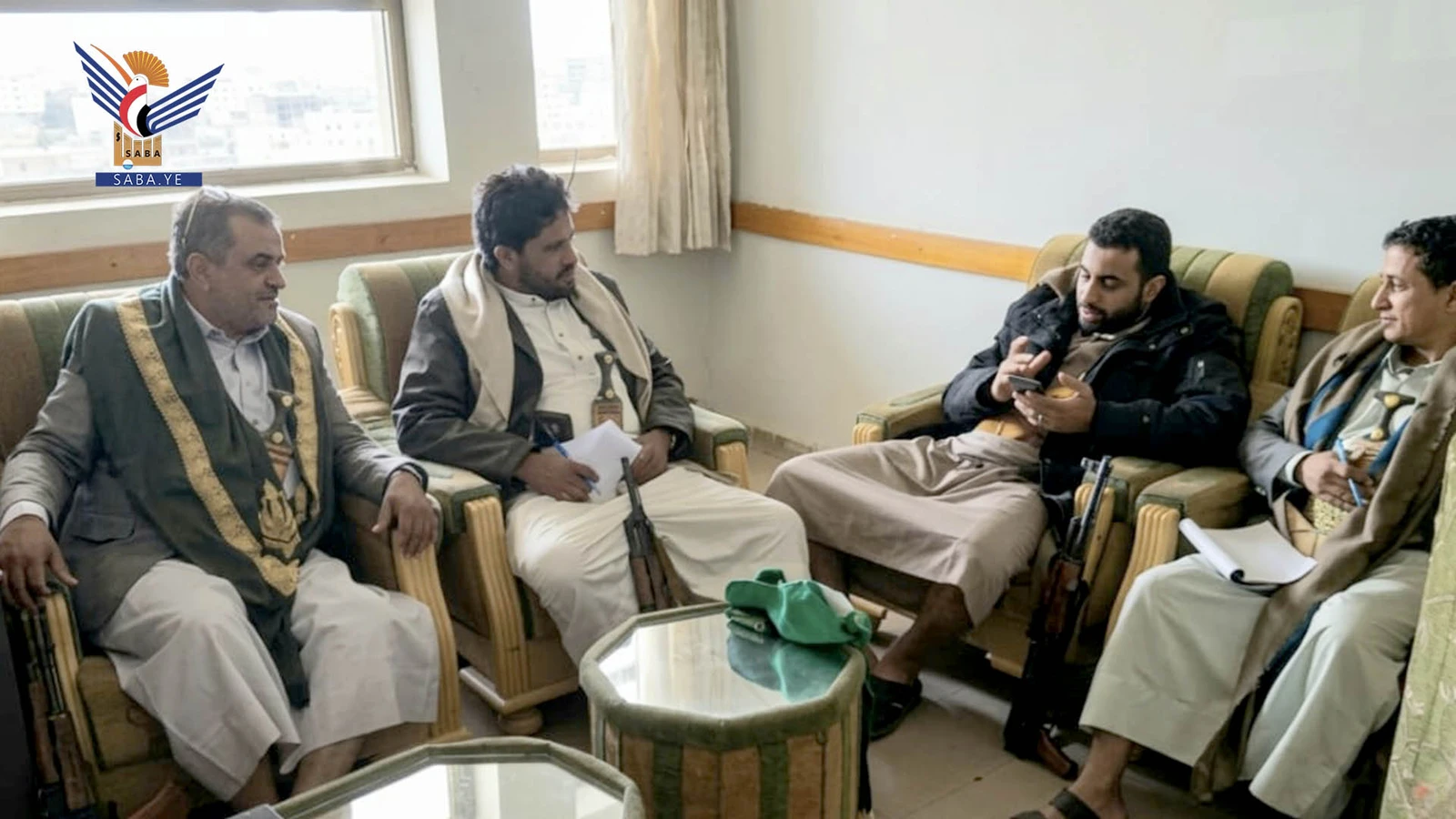 المحويت.. مناقشة تعزيز الشراكة بين القطاع التربوي ووحدة التدخلات والجمعيات التعاونية