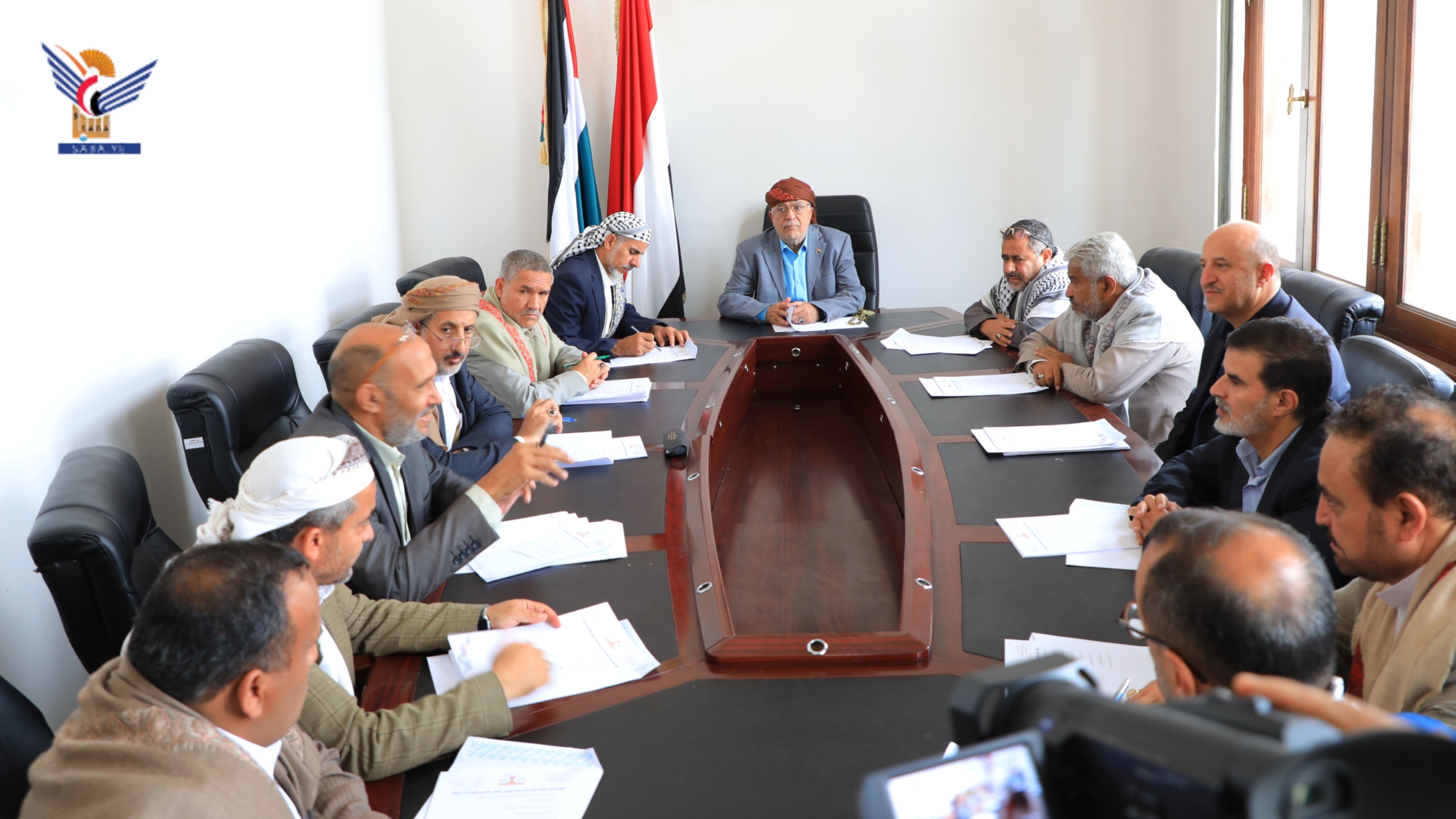 اللجنة الاشرافية للمؤتمر الثالث "فلسطين قضية الأمة المركزية" تستعرض الترتيبات النهائية لعقد المؤتمر