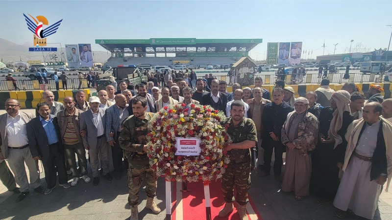 قيادة الأمانة العامة لرئاسة الجمهورية تزور أضرحة الشهداء الصماد والرهوي والغماري