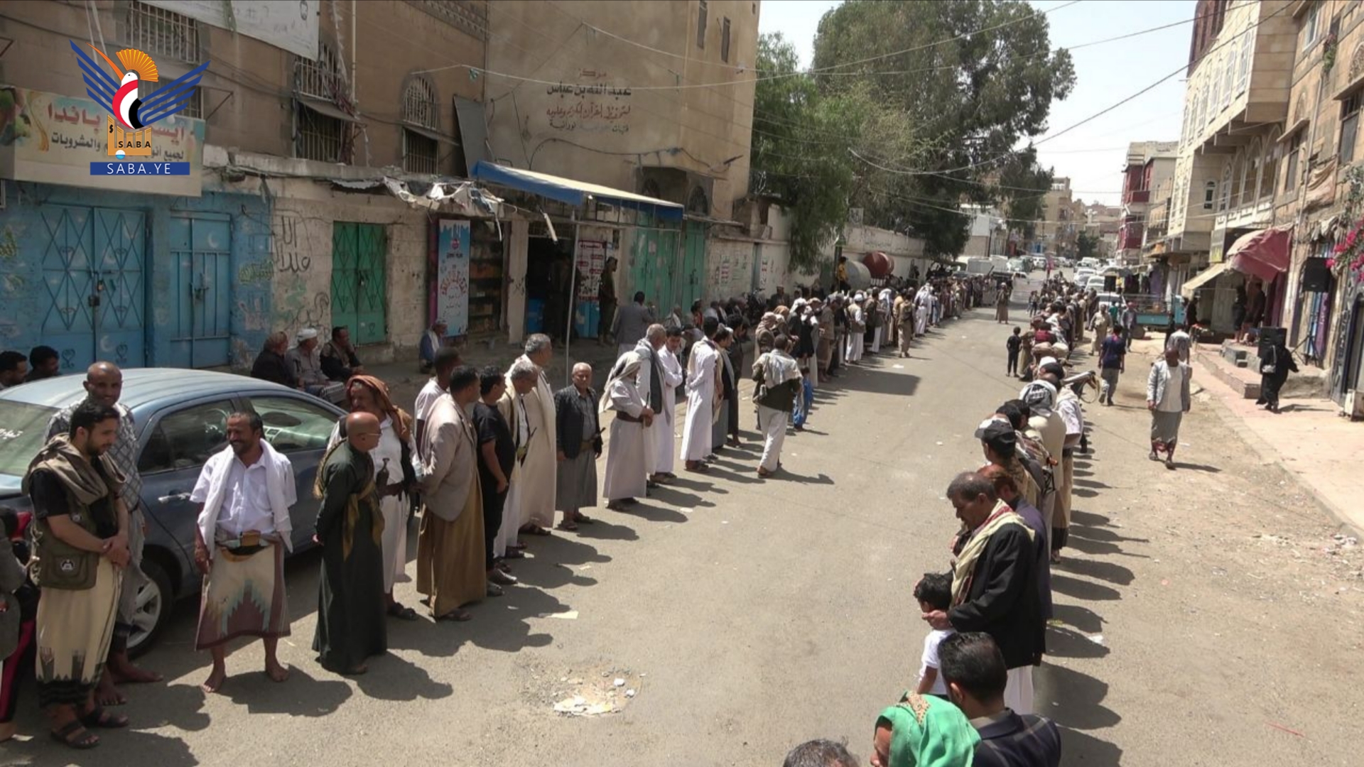 أمانة العاصمة.. وقفة مسلحة بمديرية الصافية نصرة لأبناء غزة