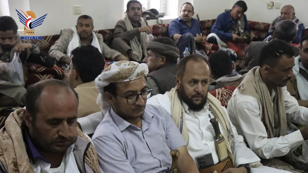 مناقشة آلية التحشيد للفعالية الكبرى بالمولد النبوي بمديرية ذي ناعم في البيضاء