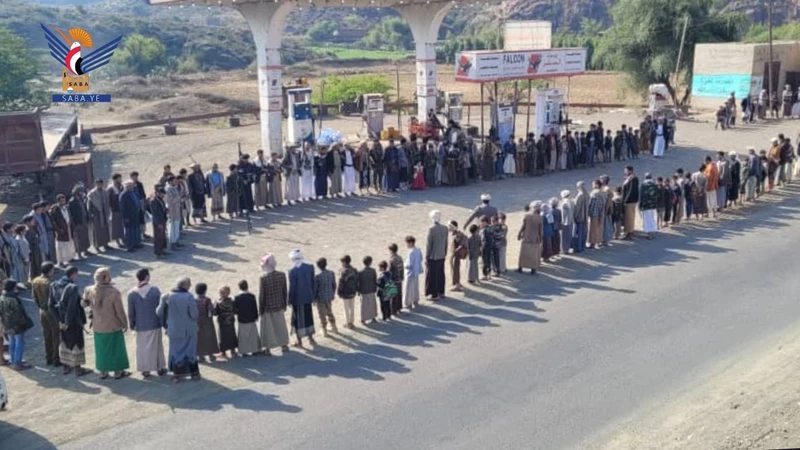 وقفة بالحيمة الخارجية في محافظة صنعاء إعلانًا للجهوزية ورفضًا للإساءة لكتاب الله