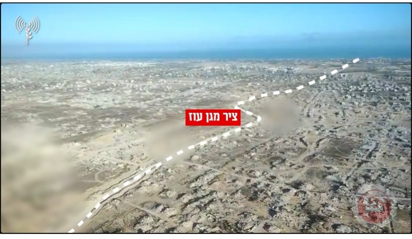 جيش العدو الصهيوني يشق محور جديد في غزة لفصل مدينة خان يونس عن غربها