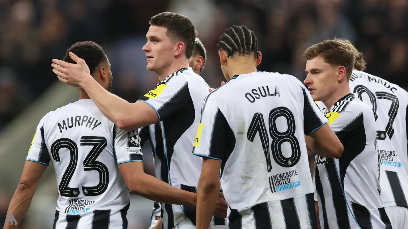 نيوكاسل يونايتد يتأهل لدور ال16 بدوري أبطال أوروبا بعد فوز على كاراباج