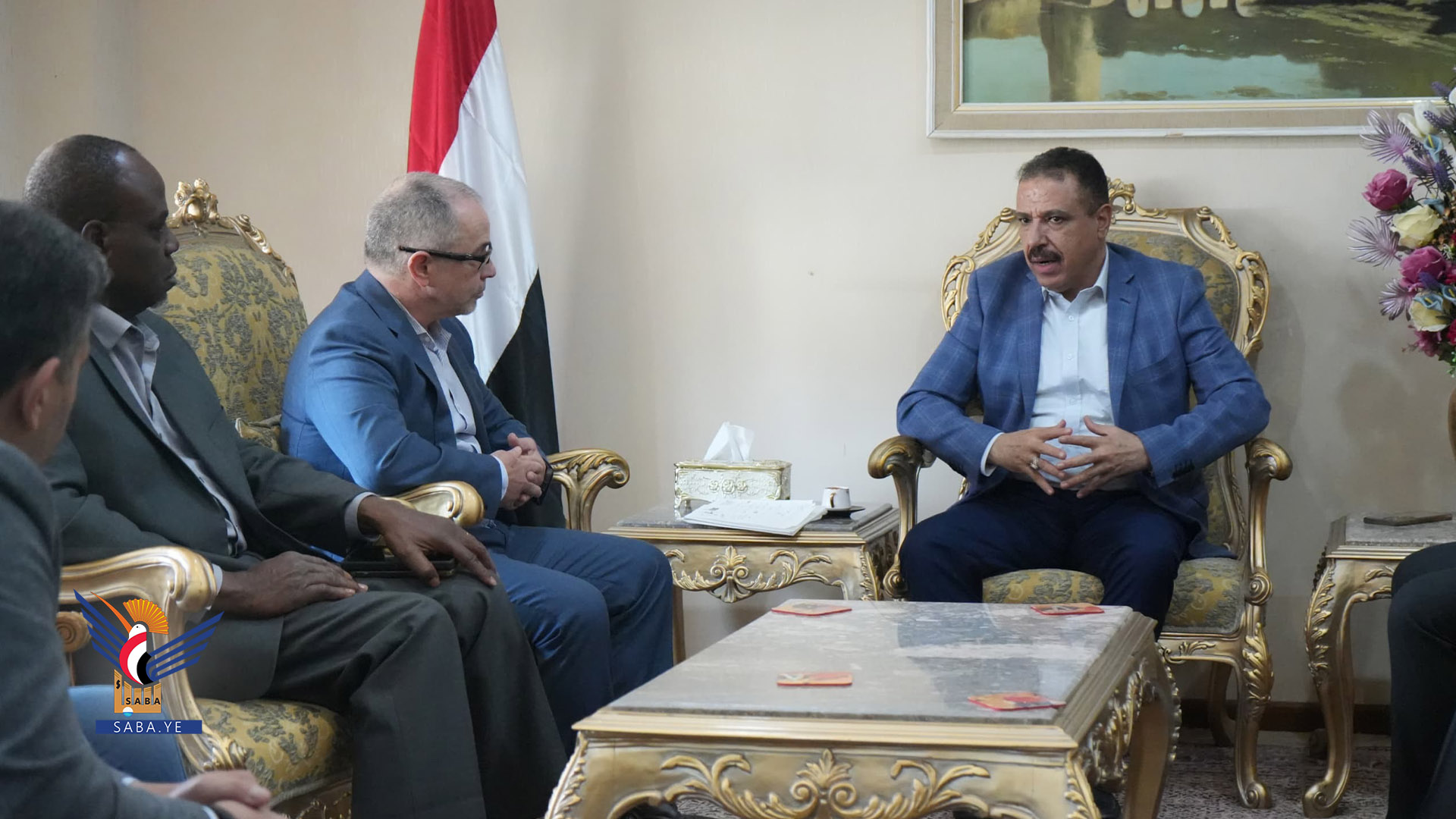 وزير الخارجية يلتقي رئيس قسم الشرق الأوسط وشمال أفريقيا بقطاع الأمن والسلام للأمم المتحدة