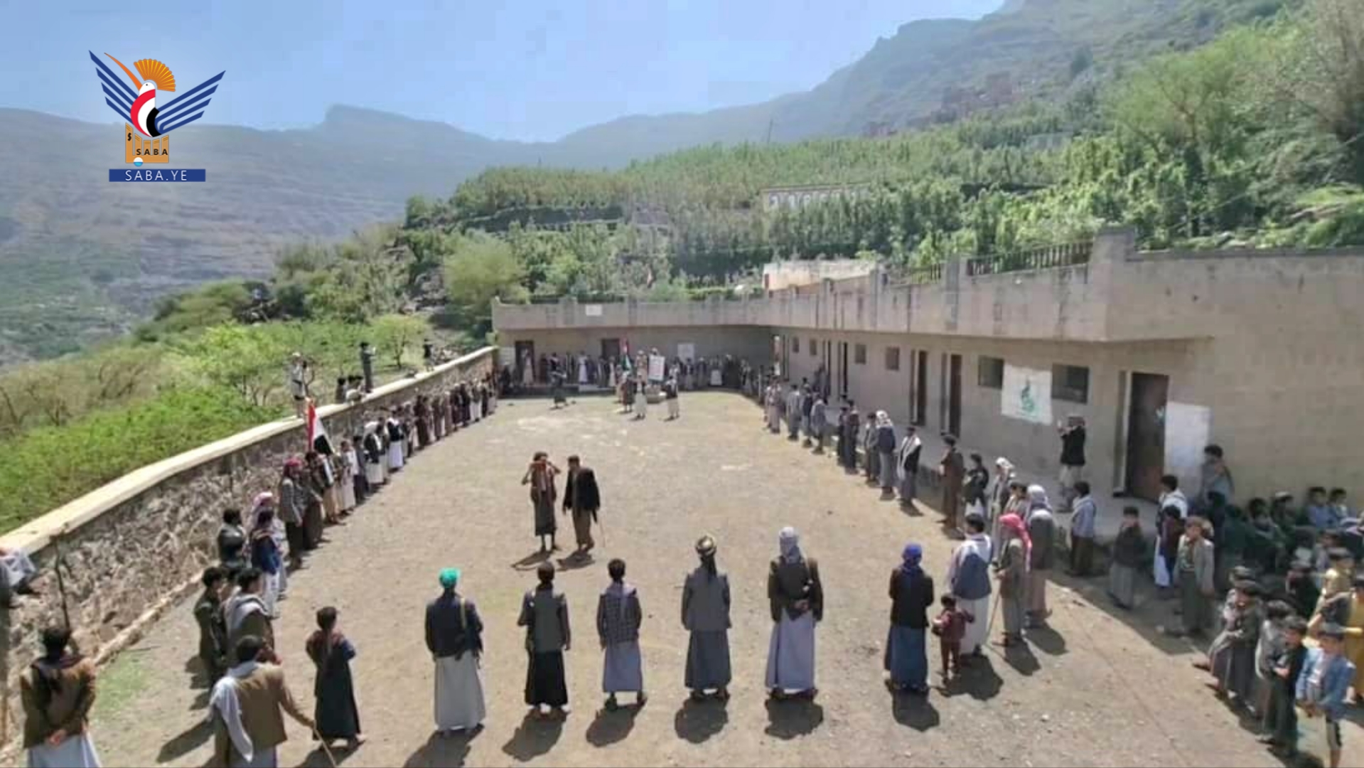 صنعاء.. مسيرات ووقفات لمنتسبي قوات التعبئة في الحيمة الداخلية تضامنا مع غزة