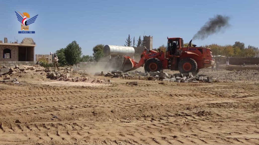 شق وفتح شارع 60 في مديرية بني الحارث بأمانة العاصمة