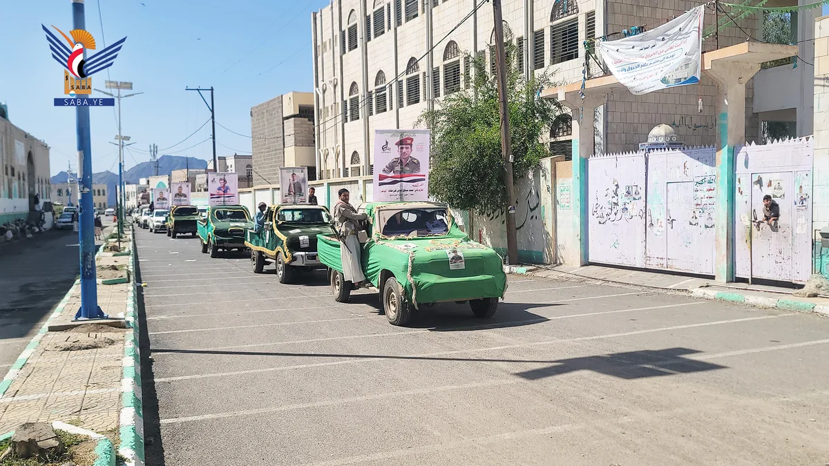 تشييع جثامين خمسة من شهداء الوطن في محافظة حجة