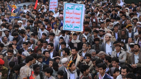 مسيرات حاشدة في الضالع دعماً وإسناداً للشعب والمقاومة الفلسطينية