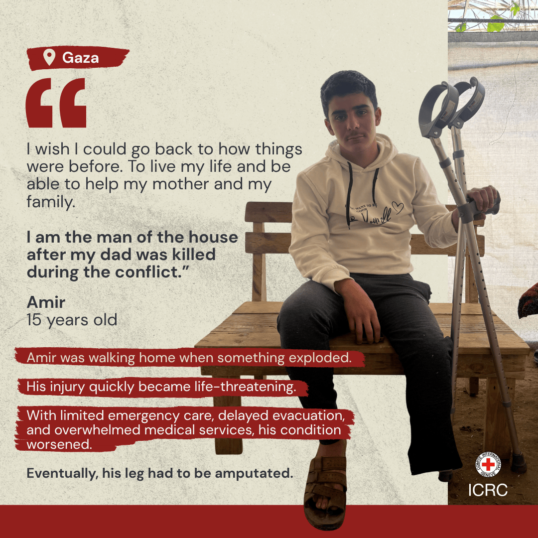 الصليب الأحمر: الحرب على غزة خلفت إرثاً فتاكاً من المخلفات المتفجرة يهدد المدنيين