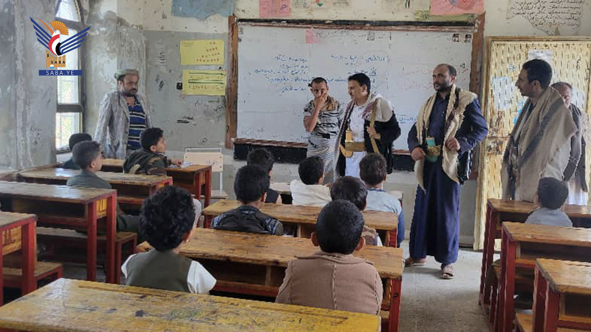 تفقد أنشطة الدورات الصيفية في مراكز جبل المحويت